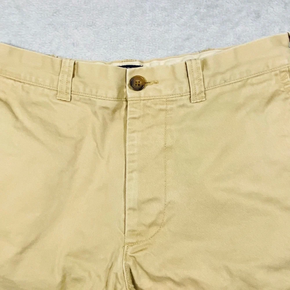 J.Crew Gramercy Shorts Mens 30 Tan‎ Khaki 100% Cotton Twill Chino Flat Front
